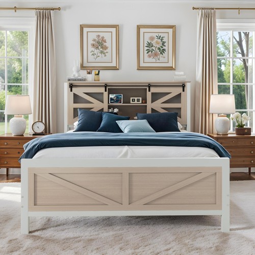 Queen modern farmhouse - queen,